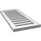 Ekena Millwork Vertical Surface Mount PVC Gable Vent: Functional, w/ 2"W x 1-1/2"P Brickmould Frame, 14"W x 32"H GVPVE14X3202SF - alternate 4